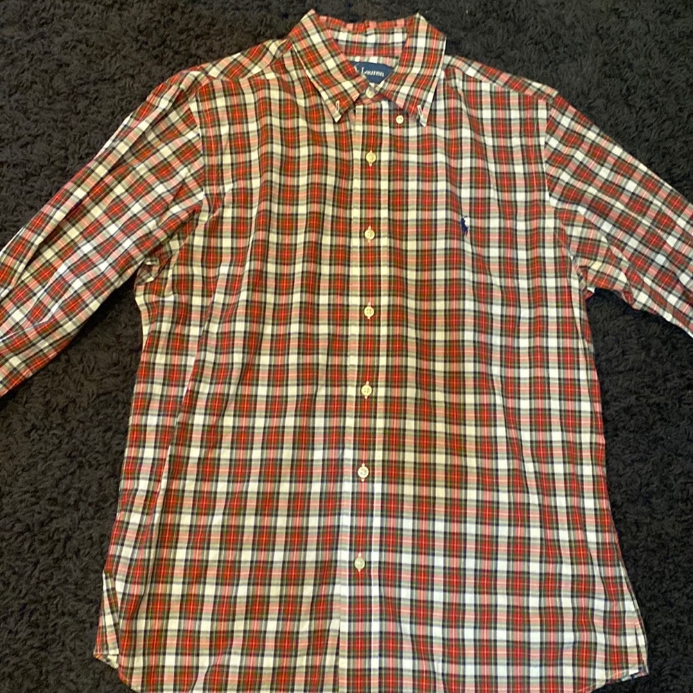 Ralph Lauren Plaid Dress Shirt